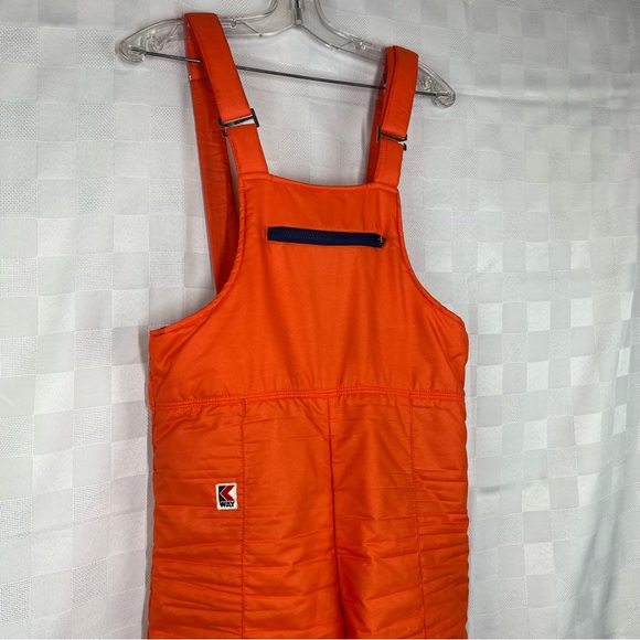Orange Vintage Kway 80s Ski Suit - Picture 5 of 6
